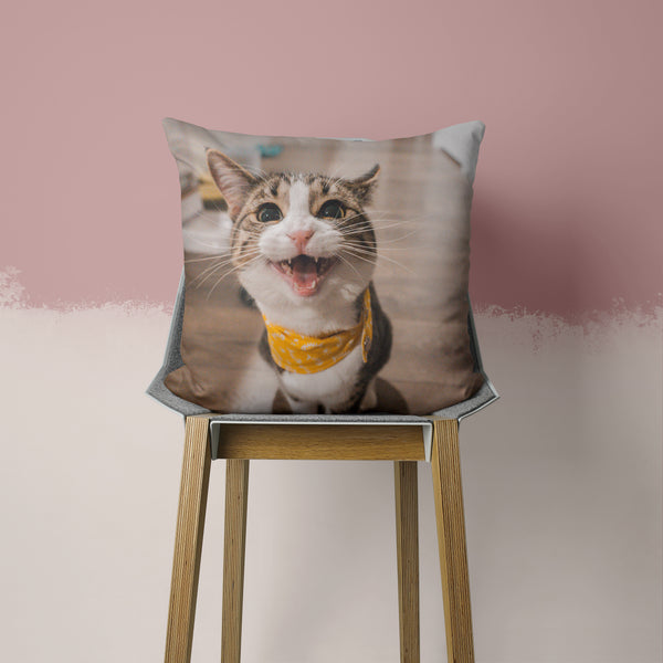 Custom Pet Portrait Pillow