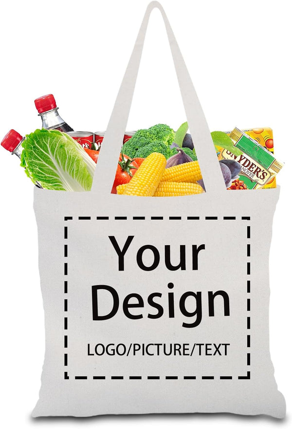 Customizable Canvas Tote Bag