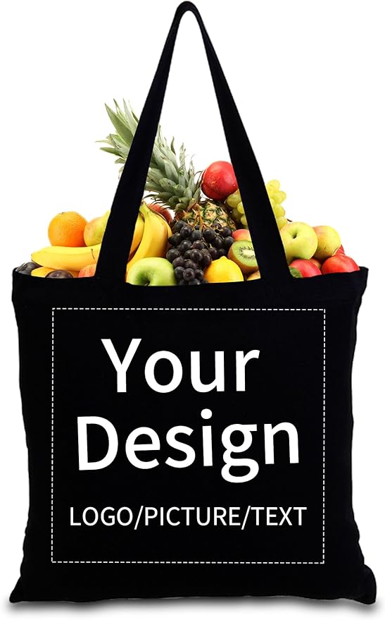 Customizable Canvas Tote Bag